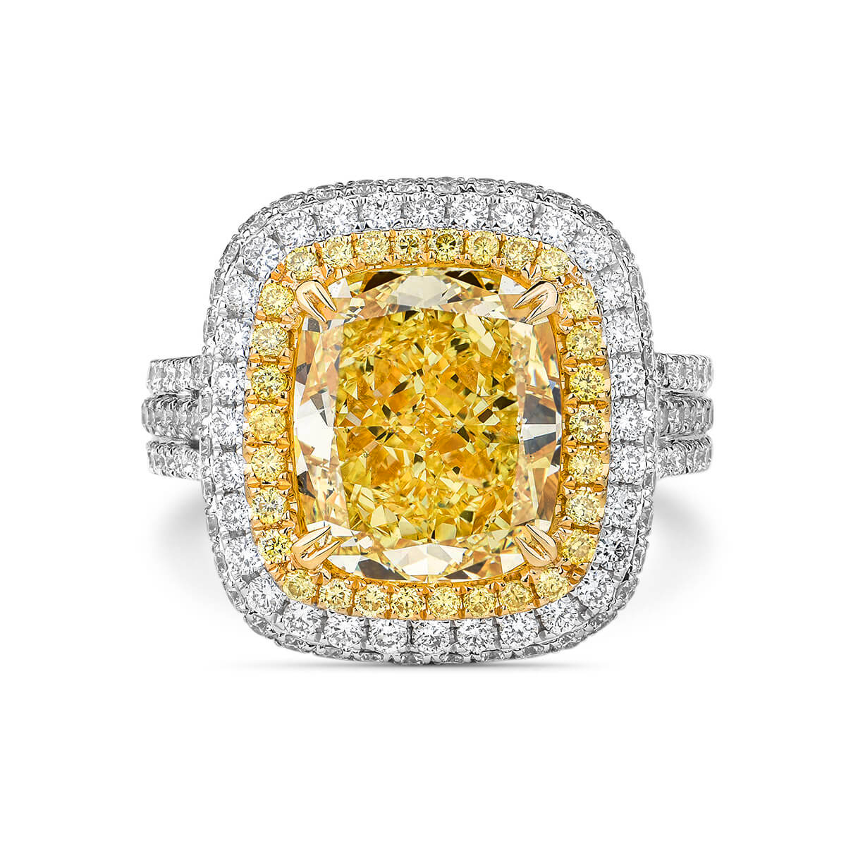 Coloured Diamond Ring